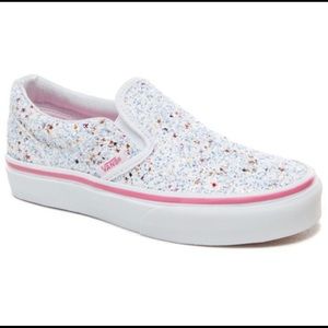 Girls Vans Slip Ons